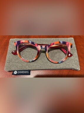 Peepers Round Multicolor 1.5 readers